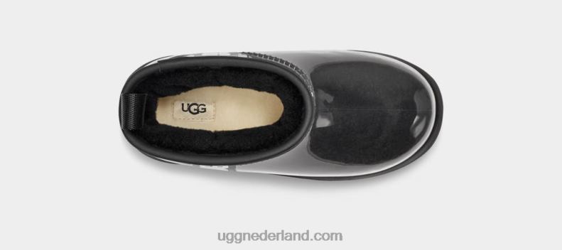 kinderen zwart UGG classic clear mini ii 686ZP1754