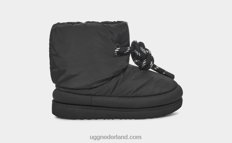 kinderen zwart UGG klassieke maxishort 686ZP1745