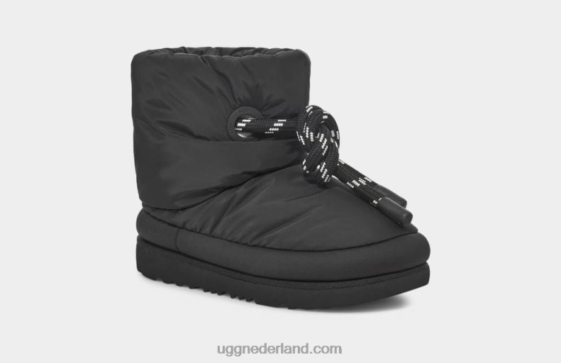 kinderen zwart UGG klassieke maxishort 686ZP1745