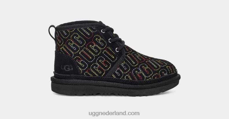 kinderen zwart UGG neumel ii grafische steek 686ZP1791