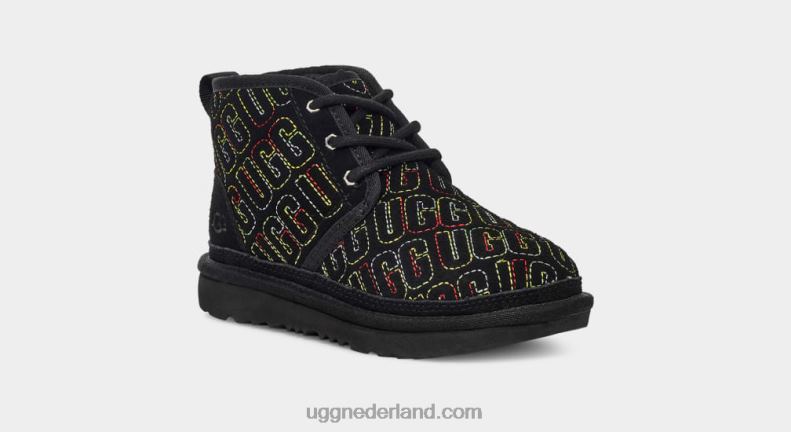 kinderen zwart UGG neumel ii grafische steek 686ZP1791