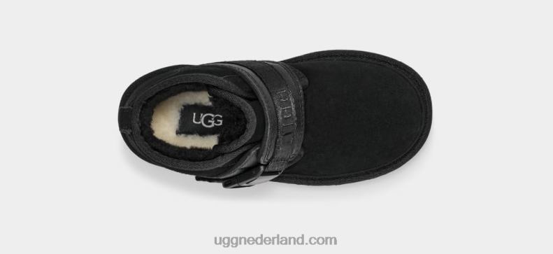 kinderen zwart UGG neumel snapback 686ZP1708