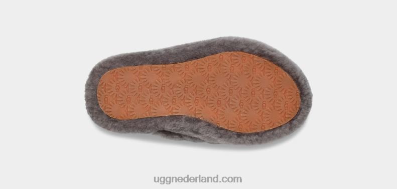 kinderen houtskool UGG pluis ja schuif 686ZP1740