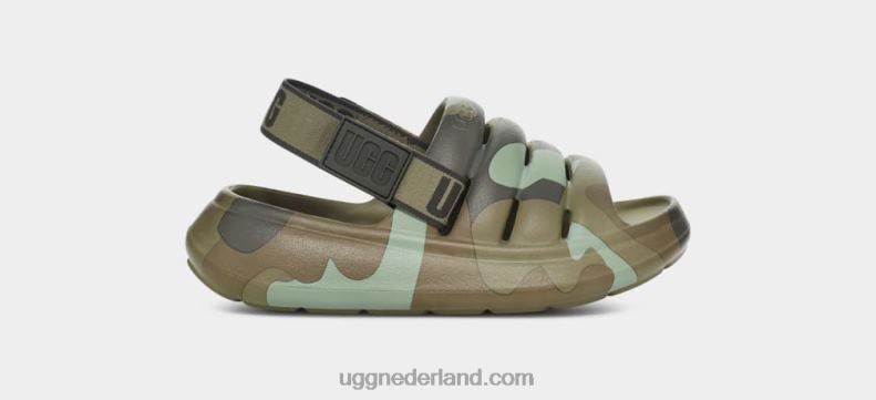 kinderen mosgroen UGG sport ja camopop 686ZP237
