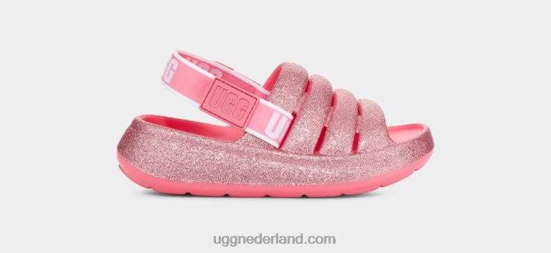 kinderen roze UGG sport ja glitter 686ZP1661