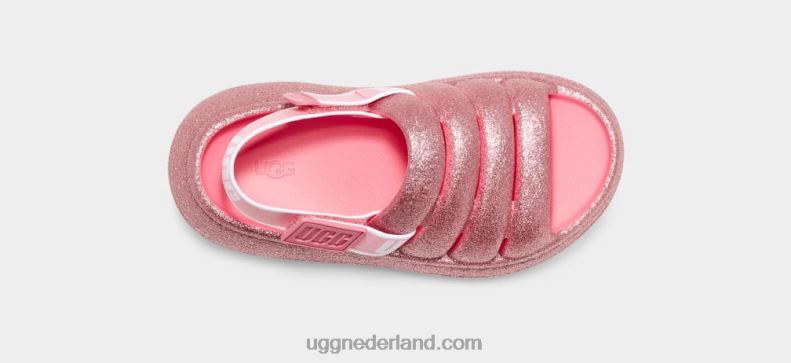 kinderen roze UGG sport ja glitter 686ZP1661
