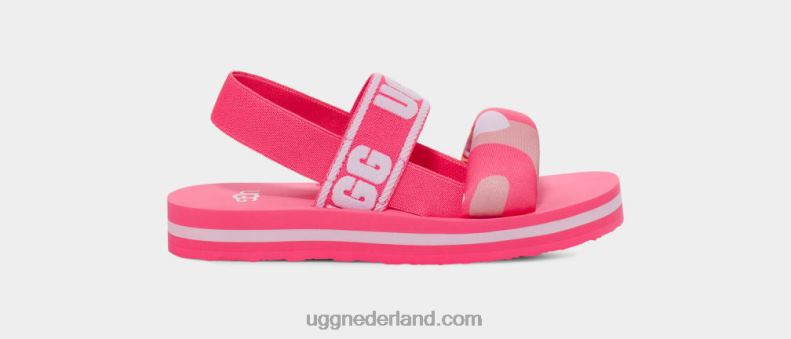 kinderen tof roze UGG zuma sling camopop 686ZP1674