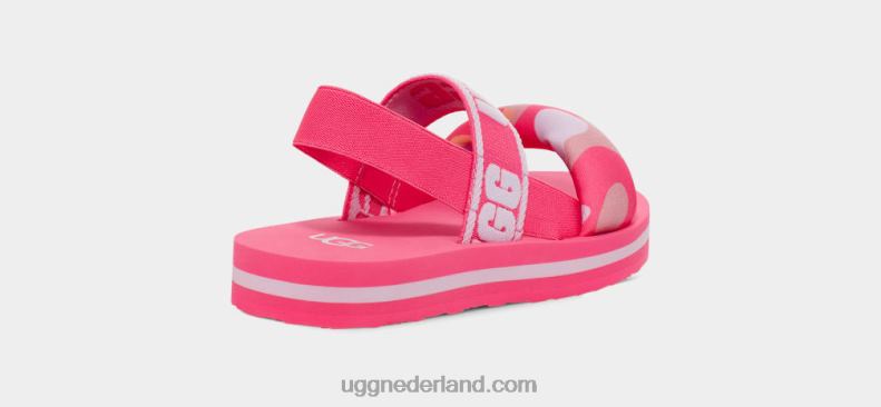 kinderen tof roze UGG zuma sling camopop 686ZP1674