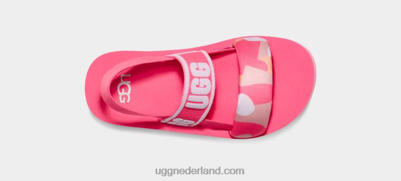 kinderen tof roze UGG zuma sling camopop 686ZP1674