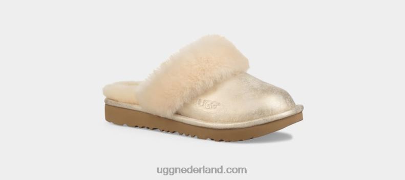 kinderen goud UGG cosy ii metallic pantoffel 686ZP2087
