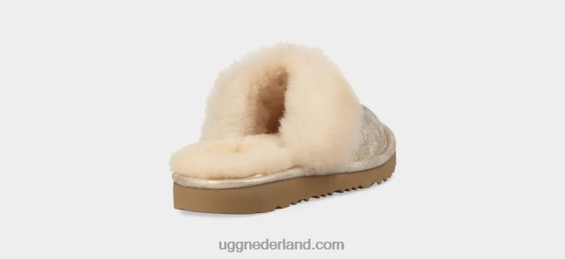 kinderen goud UGG cosy ii metallic pantoffel 686ZP2087
