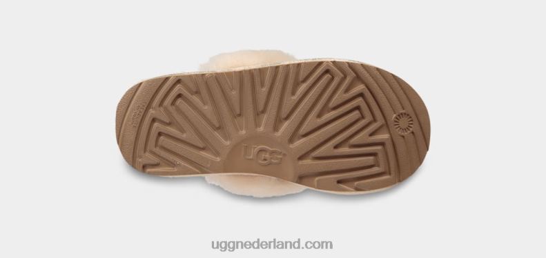 kinderen goud UGG cosy ii metallic pantoffel 686ZP2087