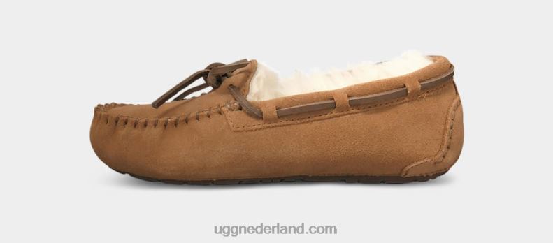 kinderen kastanje UGG dakota pantoffel 686ZP2091