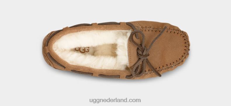 kinderen kastanje UGG dakota pantoffel 686ZP2091
