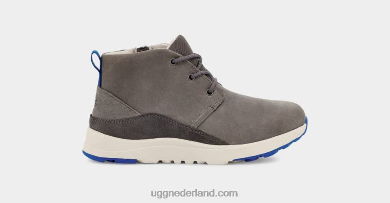 kinderen antraciet/klassiek blauw leer UGG kano iii weer 686ZP1761