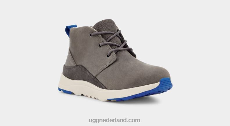 kinderen antraciet/klassiek blauw leer UGG kano iii weer 686ZP1761