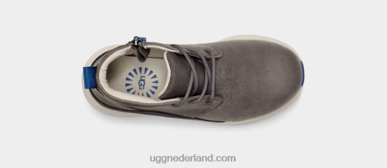 kinderen antraciet/klassiek blauw leer UGG kano iii weer 686ZP1761
