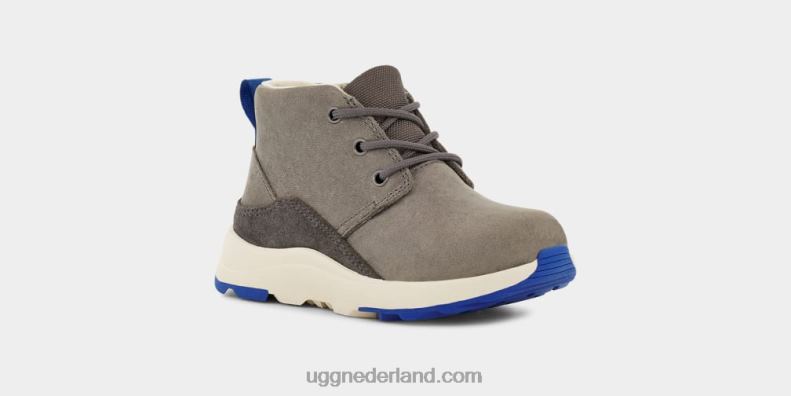peuters antraciet/klassiek blauw leer UGG kano iii weer 686ZP2214