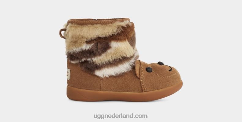 peuters kastanje UGG beer knuffel 686ZP319
