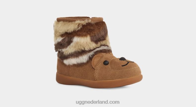 peuters kastanje UGG beer knuffel 686ZP319