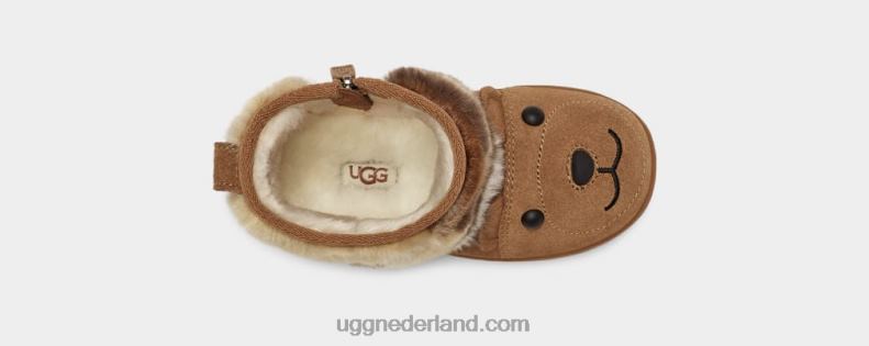 peuters kastanje UGG beer knuffel 686ZP319