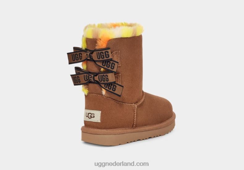 peuters kastanje UGG vestingmuur geruite punk 686ZP1985
