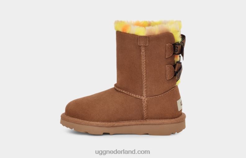 peuters kastanje UGG vestingmuur geruite punk 686ZP1985