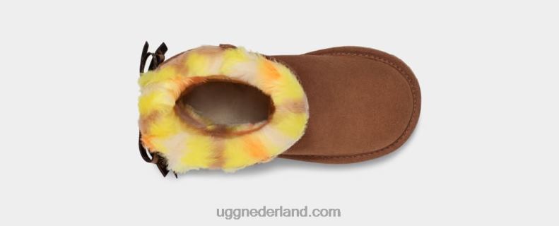 peuters kastanje UGG vestingmuur geruite punk 686ZP1985