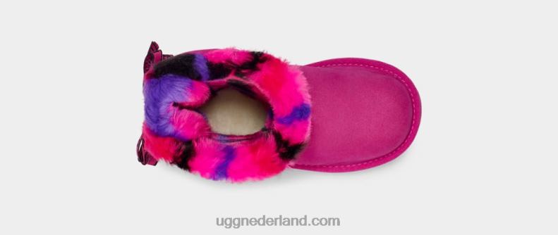 peuters rots roos UGG vestingmuur geruite punk 686ZP2213