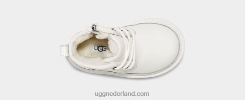 peuters wit/wit leer UGG neumel ii leer 686ZP311