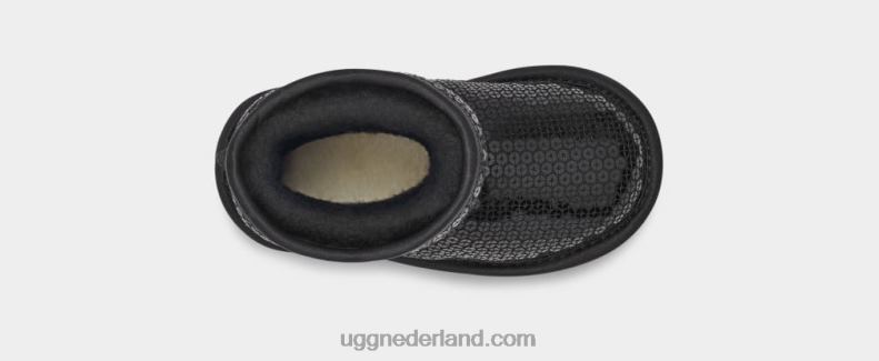 peuters zwart UGG klassieke korte dikke pailletten 686ZP2093