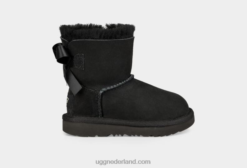 peuters zwart UGG mini bailey bow ii laars 686ZP315