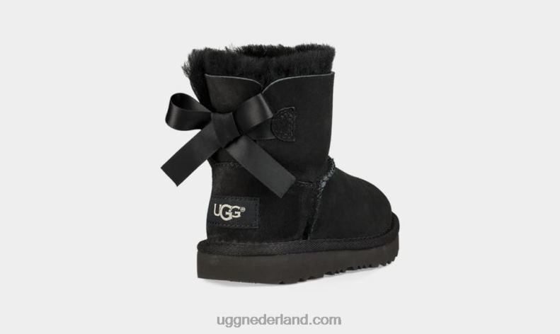 peuters zwart UGG mini bailey bow ii laars 686ZP315