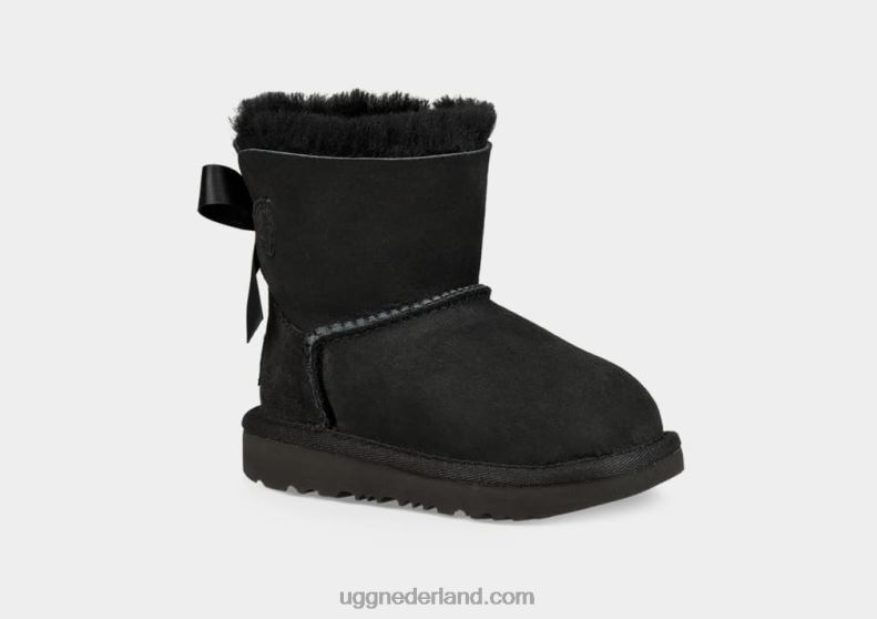 peuters zwart UGG mini bailey bow ii laars 686ZP315