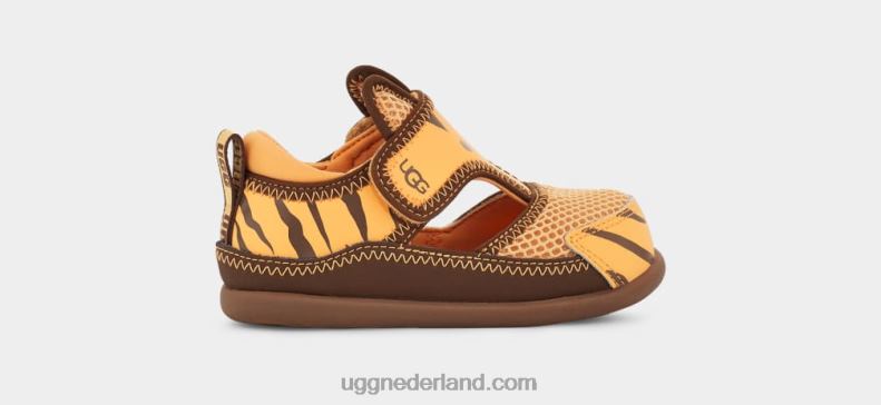 peuters madeliefje/donkere aarde UGG Delta Tijgerstuffie met gesloten teen 686ZP2000