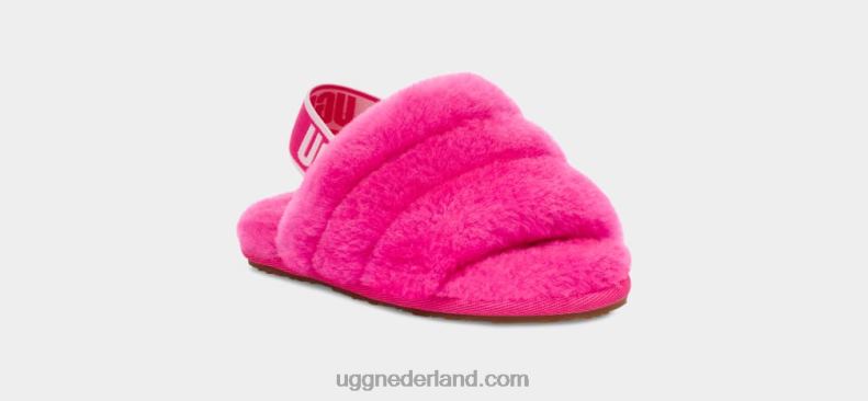 peuters rots roos UGG pluis ja schuif 686ZP1979