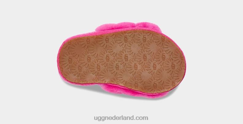 peuters rots roos UGG pluis ja schuif 686ZP1979