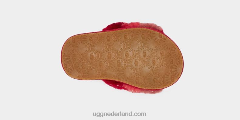 peuters rode multi UGG pluis ja metallic schittering 686ZP320