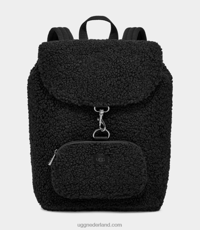 vrouwen zwart UGG inara rugzakfluff 686ZP138