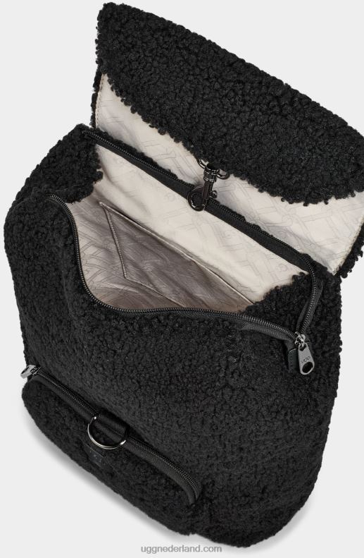 vrouwen zwart UGG inara rugzakfluff 686ZP138