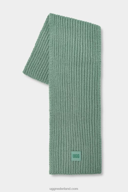 vrouwen aloë vera UGG dikke ribgebreide sjaal 686ZP146