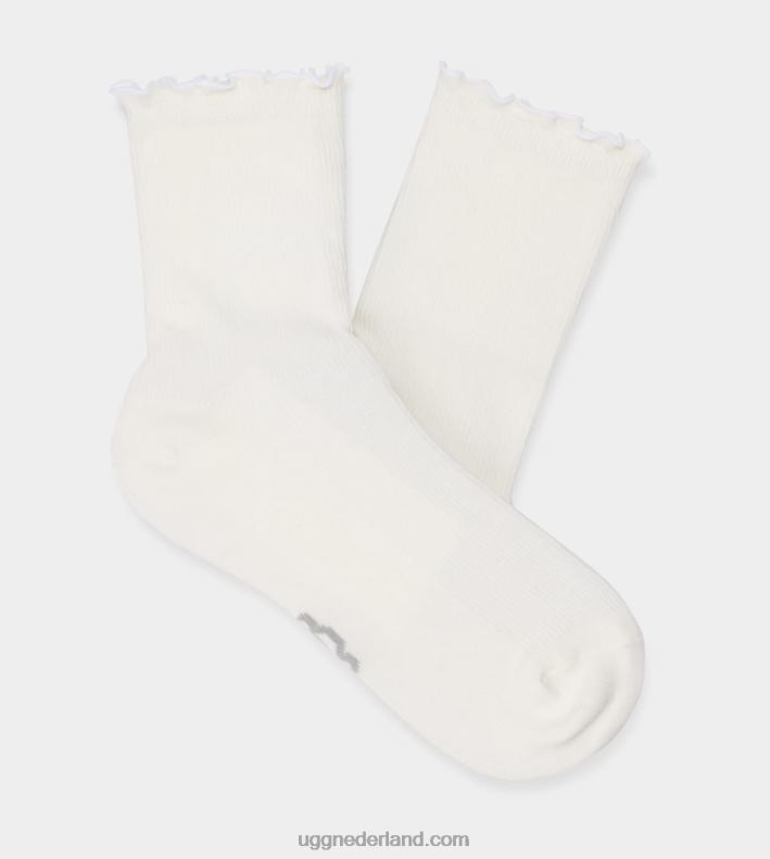 vrouwen wit UGG karsyn sla rand sok 686ZP389
