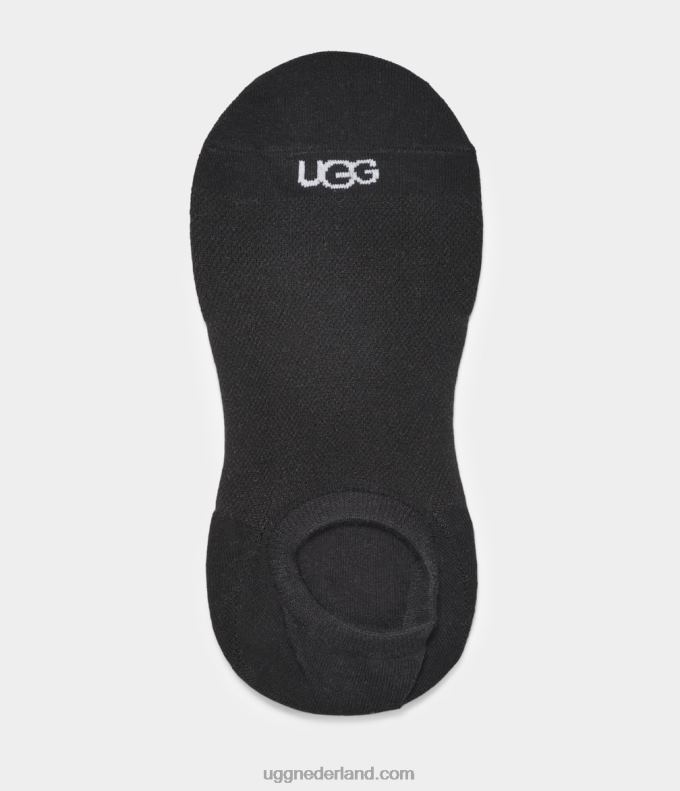 vrouwen wit/grijs/zwart UGG stela no show 3-pack 686ZP570