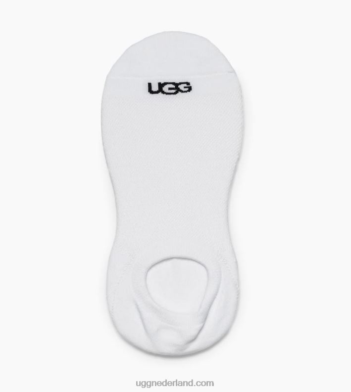 vrouwen wit/grijs/zwart UGG stela no show 3-pack 686ZP570