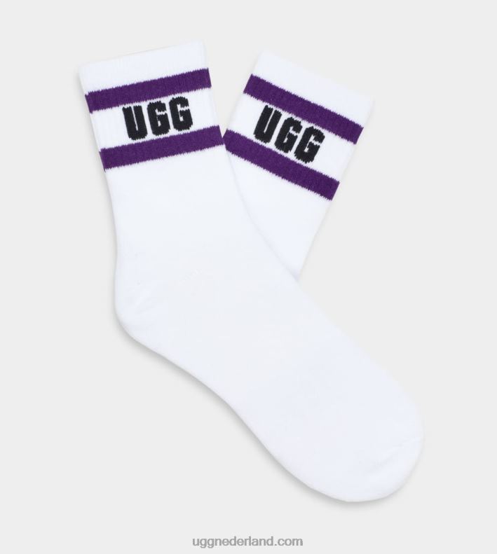 vrouwen wit/mosselschelp UGG dierson logo kwartsok 686ZP32