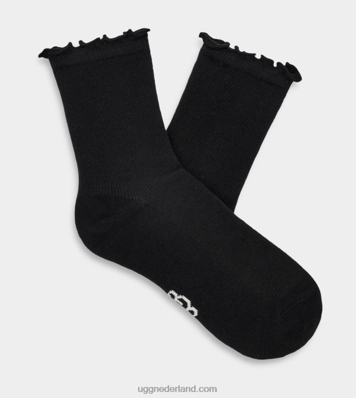 vrouwen zwart UGG karsyn sla rand sok 686ZP390