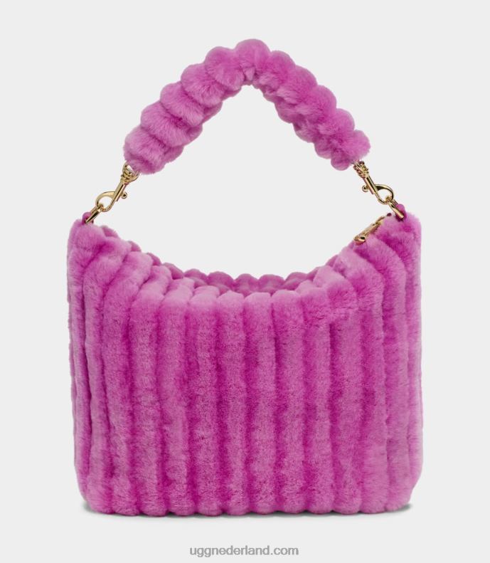 vrouwen paarse robijn UGG duffy sherpa corduroy 686ZP1208