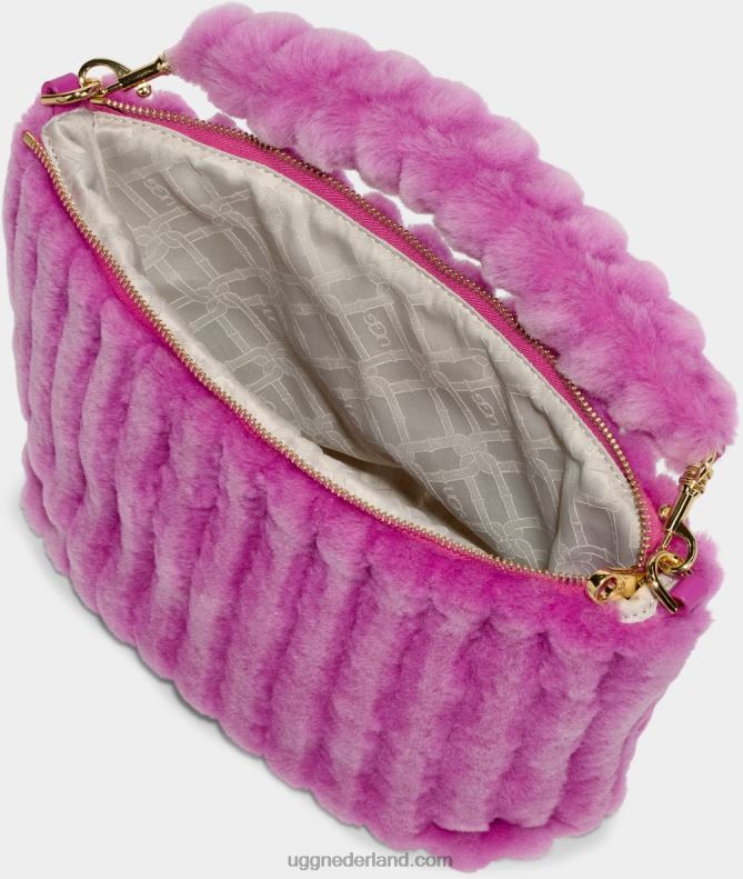 vrouwen paarse robijn UGG duffy sherpa corduroy 686ZP1208