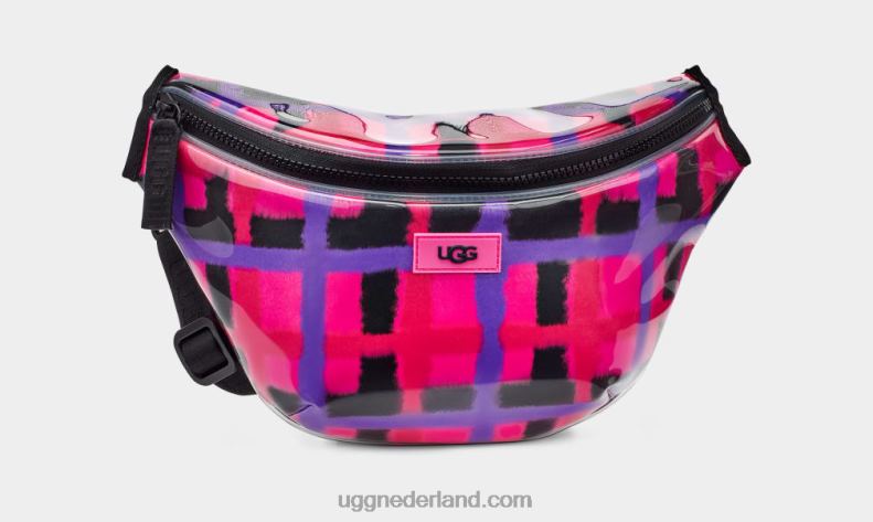 vrouwen rock roos geruite punk UGG nasha riemtas duidelijk 686ZP1397