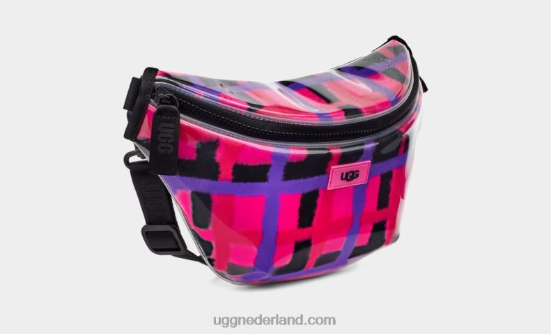 vrouwen rock roos geruite punk UGG nasha riemtas duidelijk 686ZP1397